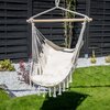Fotel hamakowy podwieszany PATIO 47596 Ecru Materiał Poliester