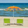 Parasol plażowo-ogrodowy PATIO Poly 170 cm Wielokolorowy Załączona dokumentacja Instrukcja obsługi w języku polskim