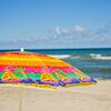 Parasol plażowo-ogrodowy PATIO Poly 170 cm Wielokolorowy Rodzaj Parasol