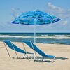 Parasol plażowo-ogrodowy PATIO Poly 170 cm Wielokolorowy Podstawa Nie