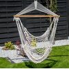 Fotel hamakowy podwieszany PATIO 47599 Ecru Materiał Bawełna