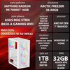 Komputer MAD DOG DIAXID605-W-A01WR32 R7-7800X3D 32GB RAM 1TB SSD Radeon RX7800XT Wi-Fi Windows 11 Home Procesor AMD Ryzen 7 7800X3D