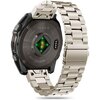 Pasek TECH-PROTECT Stainless do Garmin Fenix 5/6/6 Pro/7/E (47 mm) Tytanowy Materiał Stal nierdzewna