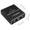 Splitter QOLTEC Ethernet mini 3 porty Zastosowanie Sieć światłowodowa