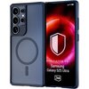 Etui 3MK Satin Armor MagCase do Samsung Galaxy S25 Ultra Przezroczysto-czarny