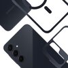 Etui 3MK Satin Armor MagCase do Samsung Galaxy S25 Przezroczysto-czarny Dominujący kolor Przezroczysto-czarny