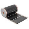 Folia grzewcza na podczerwień MISSION AIR 160 W/m² Black Silver PTC 0.3m² (1m x 30cm)