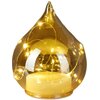 Szklana kropla CHRISTMAS DECORATION 219297 19 cm Złoty Załączona dokumentacja Instrukcja obsługi w języku polskim