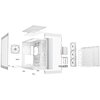 Obudowa BE QUIET! Light Base 900 FX Biały Standard płyty głównej microATX