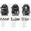 Plecak fotograficzny K&F CONCEPT Kf13.134v3 22L Zielony Materiał wodoodporny Tak