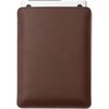 Etui na laptopa BALTAN Slevve Premium do Apple MacBook Pro 14 cali Ciemnobrązowy Pasek na ramię Nie