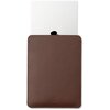 Etui na laptopa BALTAN Slevve Premium do Apple MacBook Air M3 13 cali Ciemnobrązowy Pasuje do laptopa [cal] 13.6