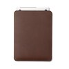 Etui na laptopa BALTAN do Apple MacBook Air M2 13 cali Ciemnobrązowy Materiał Skóra