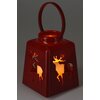 Lampion świąteczny AMBIANCE LIGHT Led 13 cm Czerwony Gwarancja 24 miesiące