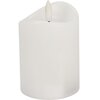 Świeca dekoracyjna CHRISTMAS GIFTS Led Timer 70 x 150 mm Biała