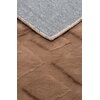 Dywan wewnętrzny MULTIDECOR Jaquard New 60 x 100 cm Brązowy Wzór Kwadraty