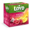 Herbata LOYD Malina & Cytryna (20 sztuk) Aromat Malina z cytryną