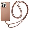 Etui UNIQ Coehl Magnetic Charging Muse do Apple iPhone 16 Pro Max Brązowy