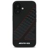 Etui AMG Checkered Flag Pattern MagSafe do Apple iPhone 16 Czarny Model telefonu iPhone 16