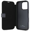 Etui BMW Signature Leather Wordmark do Apple iPhone 16 Pro Max Czarny Typ Etui portfel