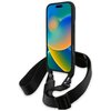 Etui BMW HardCase M Edition Carbon Tricolor Lines & Strap do Apple iPhone 16 Pro Max Czarny Dominujący kolor Czarny