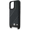 Etui BMW M Edition Carbon Stripe & Strap do Apple iPhone 16 Plus Czarny Dominujący kolor Czarny