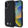 Etui BMW M Smooth Full Wrapped Metal do Apple iPhone 16 Czarny