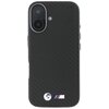 Etui BMW HardCase Carbon Wrapped Metal do Apple iPhone 16 Czarny Gwarancja 12 miesięcy