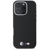 Etui BMW HardCase M Smooth Full Wrapped Metal do Apple iPhone 16 Pro Max Czarny Dominujący kolor Czarny