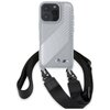 Etui BMW HardCase M Edition Carbon Stripe & Strap do Apple iPhone 16 Pro Max Szary Seria telefonu iPhone