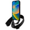 Etui BMW HardCase M Edition Carbon Stripe & Strap do Apple iPhone 16 Pro Max Czarny Dominujący kolor Czarny