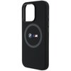 Etui BMW M Silicone Printed Ring MagSafe do Apple iPhone 16 Pro Czarny Typ Etui nakładka