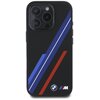 Etui BMW Silicone Random Lines MagSafe do Apple iPhone 16 Pro Czarny Model telefonu iPhone 16 Pro