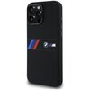 Etui BMW Silicone Middle Stripe MagSafe do Apple iPhone 16 Pro Max Czarny Seria telefonu iPhone