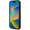Etui BMW Silicone Hexagon Blue Line MagSafe do Apple iPhone 16 Pro Max Czarny Dominujący kolor Czarny