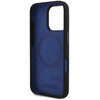 Etui BMW Silicone Hexagon Blue Line MagSafe do Apple iPhone 16 Pro Max Czarny Typ Etui magnetyczne