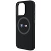 Etui BMW M Silicone Printed Ring MagSafe do Apple iPhone 16 Pro Max Czarny Typ Etui magnetyczne