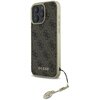 Etui GUESS 4G Charms Collection do Apple iPhone 16 Pro Brązowy Seria telefonu iPhone