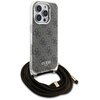 Etui GUESS Crossbody Cord 4g Print do Apple iPhone 16 Pro Brązowy Model telefonu iPhone 16 Pro