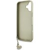 Etui GUESS 4G Charms Collection do Apple iPhone 16 Brązowy Gwarancja 24 miesiące