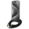 Etui GUESS Crossbody Cord Script MagSafe do Apple iPhone 16 Pro Czarny Kompatybilność Apple iPhone 16 Pro