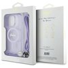 Etui GUESS Crossbody Cord Script MagSafe do Apple iPhone 16 Pro Fioletowy Marka telefonu Apple
