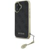 Etui GUESS 4G Charms Collection do Apple iPhone 16 Czarny Model telefonu iPhone 16