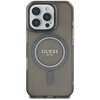 Etui GUESS IML Glitter Circle MagSafe do Apple iPhone 16 Pro Czarny Model telefonu iPhone 16 Pro