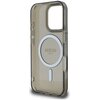 Etui GUESS IML Glitter Circle MagSafe do Apple iPhone 16 Pro Czarny Typ Etui nakładka