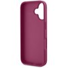 Etui GUESS Fixed Glitter Big 4G do Apple iPhone 16 Fioletowy Gwarancja 24 miesiące
