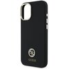 Etui GUESS Silicone Logo Strass 4G do Apple iPhone 16 Czarny Typ Etui nakładka