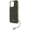 Etui GUESS 4G Charms Collection do Apple iPhone 16 Pro Max Brązowy Typ Etui nakładka