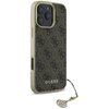 Etui GUESS 4G Charms Collection do Apple iPhone 16 Pro Max Brązowy Kompatybilność Apple iPhone 16 Pro Max