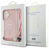 Etui GUESS Crossbody Cord Script MagSafe do Apple iPhone 16 Różowy Marka telefonu Apple